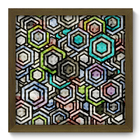Quadro Decorativo - Abstrato - 33cm X 33cm - 049qdam