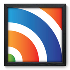 Quadro Decorativo - Abstrato - 33cm X 33cm - 056qnabp