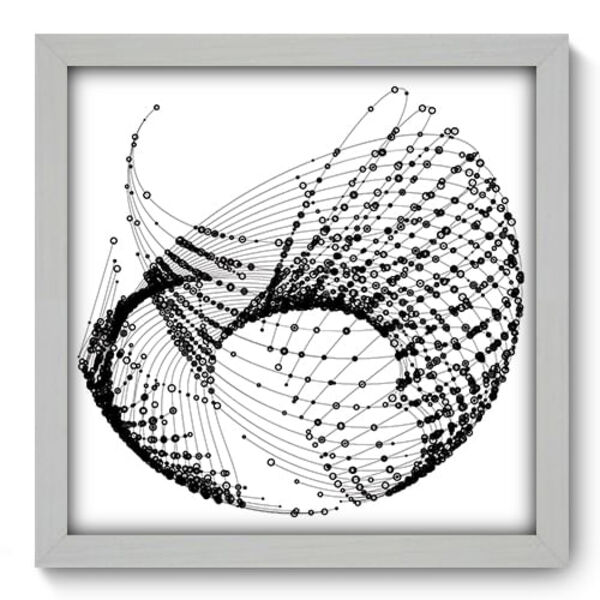 Quadro Decorativo - Abstrato - 33cm X 33cm - 061qdab