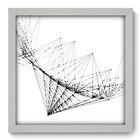 Quadro Decorativo - Abstrato - 33cm X 33cm - 064qdab