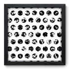 Quadro Decorativo - Abstrato - 33cm X 33cm - 073qnabp