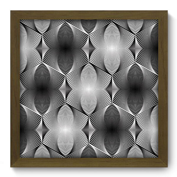 Quadro Decorativo - Abstrato - 33cm X 33cm - 093qdam
