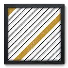 Quadro Decorativo - Abstrato - 33cm X 33cm - 116qnabp