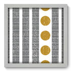 Quadro Decorativo - Abstrato - 33cm X 33cm - 119qnabb