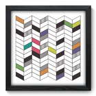 Quadro Decorativo - Abstrato - 33cm X 33cm - 127qnabp