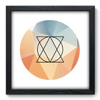 Quadro Decorativo - Abstrato - 33cm X 33cm - 134qdap