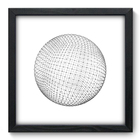 Quadro Decorativo - Abstrato - 33cm X 33cm - 139qnabp