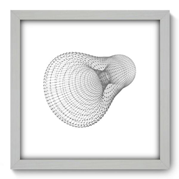 Quadro Decorativo - Abstrato - 33cm X 33cm - 141qnabb