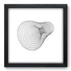 Quadro Decorativo - Abstrato - 33cm X 33cm - 141qnabp