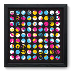 Quadro Decorativo - Abstrato - 33cm X 33cm - 142qdap