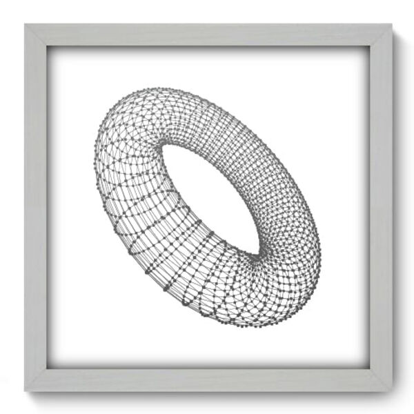 Quadro Decorativo - Abstrato - 33cm X 33cm - 143qnabb