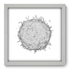 Quadro Decorativo - Abstrato - 33cm X 33cm - 144qnabb