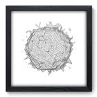 Quadro Decorativo - Abstrato - 33cm X 33cm - 144qnabp