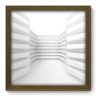 Quadro Decorativo - Abstrato - 33cm X 33cm - 146qdam