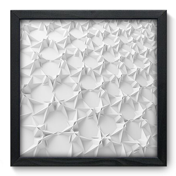 Quadro Decorativo - Abstrato - 33cm X 33cm - 163qdap