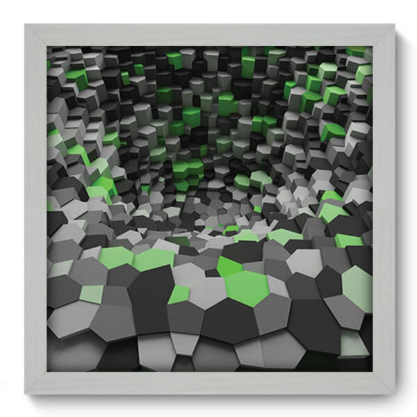 Quadro Decorativo - Abstrato - 33cm X 33cm - 169qdab