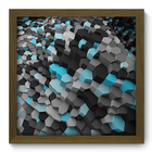 Quadro Decorativo - Abstrato - 33cm X 33cm - 170qdam