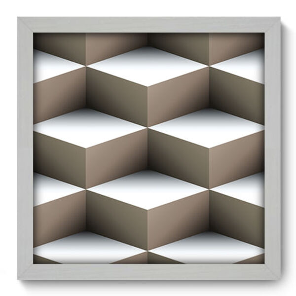 Quadro Decorativo - Abstrato - 33cm X 33cm - 174qdab