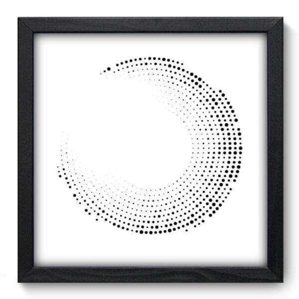 Quadro Decorativo - Abstrato - 33cm X 33cm - 195qnabp