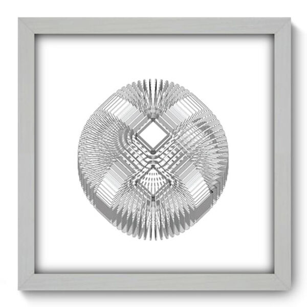 Quadro Decorativo - Abstrato - 33cm X 33cm - 202qdab