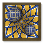 Quadro Decorativo - Abstrato - 33cm X 33cm - 212qdam