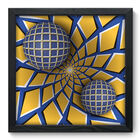 Quadro Decorativo - Abstrato - 33cm X 33cm - 212qdap