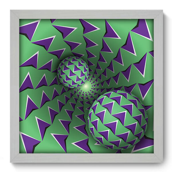 Quadro Decorativo - Abstrato - 33cm X 33cm - 214qdab