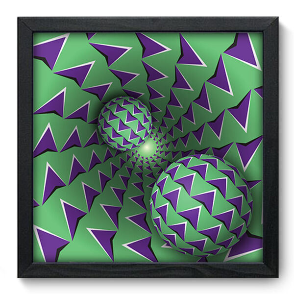 Quadro Decorativo - Abstrato - 33cm X 33cm - 214qdap