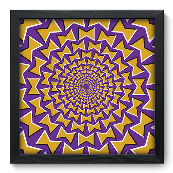 Quadro Decorativo - Abstrato - 33cm X 33cm - 217qdap