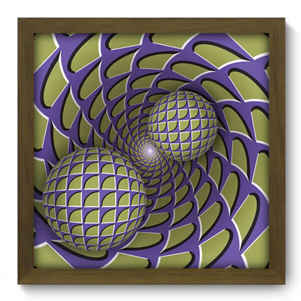 Quadro Decorativo - Abstrato - 33cm X 33cm - 224qdam