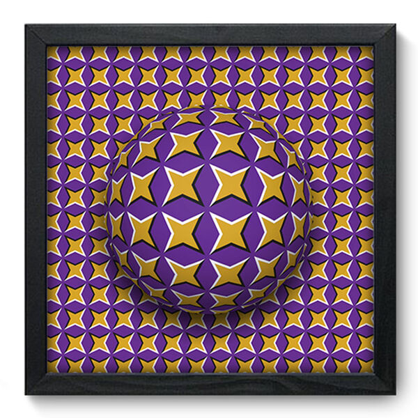 Quadro Decorativo - Abstrato - 33cm X 33cm - 227qdap