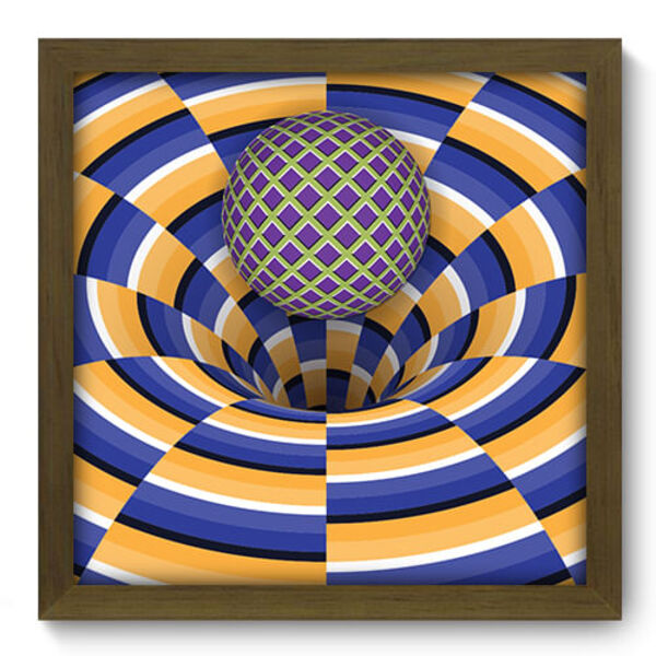 Quadro Decorativo - Abstrato - 33cm X 33cm - 230qdam