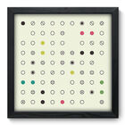 Quadro Decorativo - Abstrato - 33cm X 33cm - 249qdap