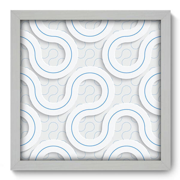 Quadro Decorativo - Abstrato - 33cm X 33cm - 260qdab