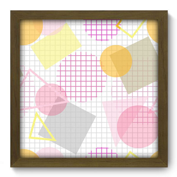 Quadro Decorativo - Abstrato - 33cm X 33cm - 274qdam