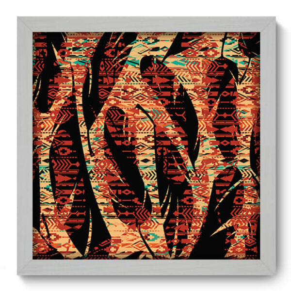 Quadro Decorativo - Abstrato - 33cm X 33cm - 281qdab