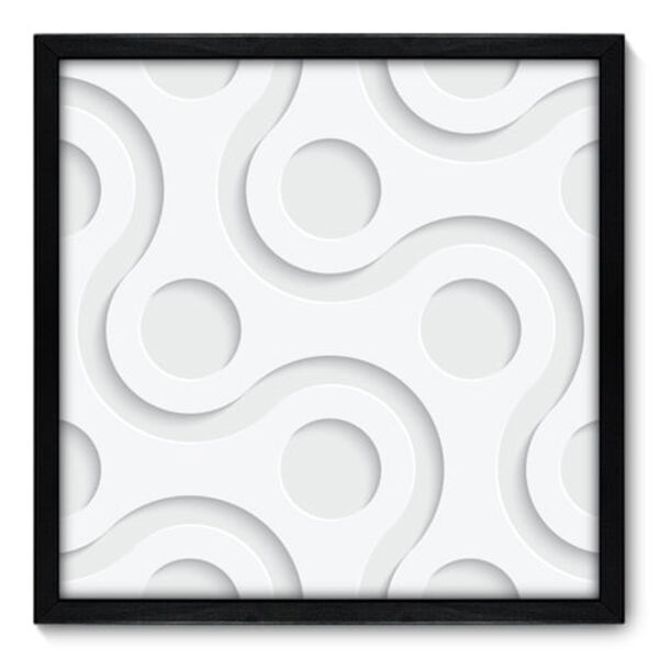 Quadro Decorativo - Abstrato - 50cm X 50cm - 067qnacp