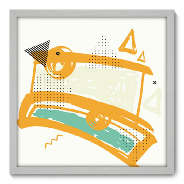 Quadro Decorativo - Abstrato - 50cm X 50cm - 106qnacb
