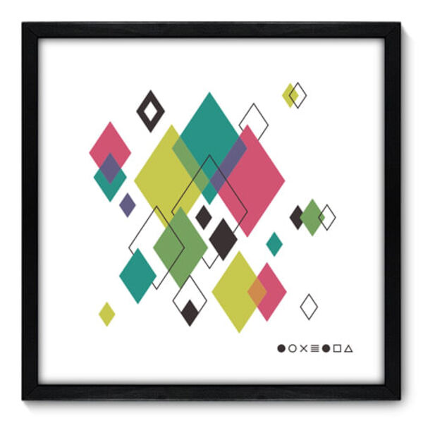 Quadro Decorativo - Abstrato - 50cm X 50cm - 125qnacp