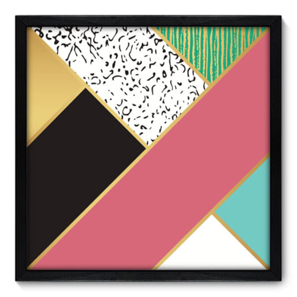 Quadro Decorativo - Abstrato - 50cm X 50cm - 188qnacp