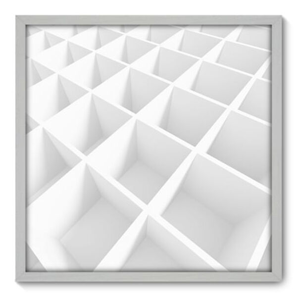 Quadro Decorativo - Abstrato - 70cm X 70cm - 001qnadb