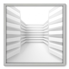 Quadro Decorativo - Abstrato - 70cm X 70cm - 009qnadb