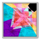 Quadro Decorativo - Abstrato - 70cm X 70cm - 031qnadb