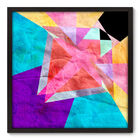 Quadro Decorativo - Abstrato - 70cm X 70cm - 031qnadp