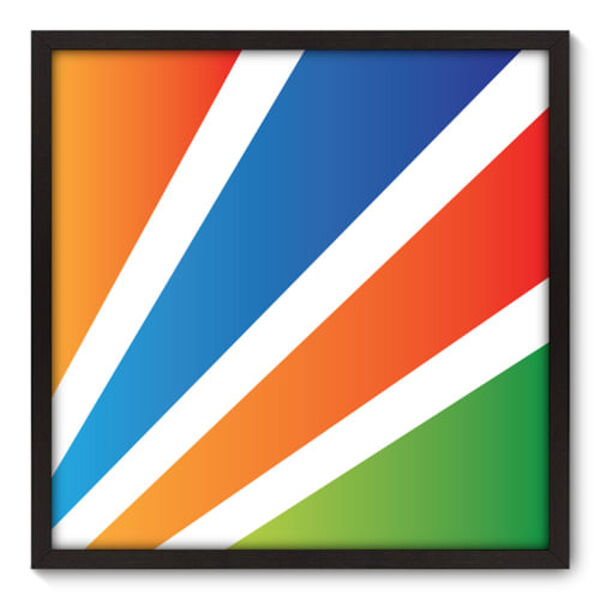 Quadro Decorativo - Abstrato - 70cm X 70cm - 055qnadp