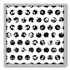 Quadro Decorativo - Abstrato - 70cm X 70cm - 073qnadb