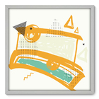 Quadro Decorativo - Abstrato - 70cm X 70cm - 106qnadb