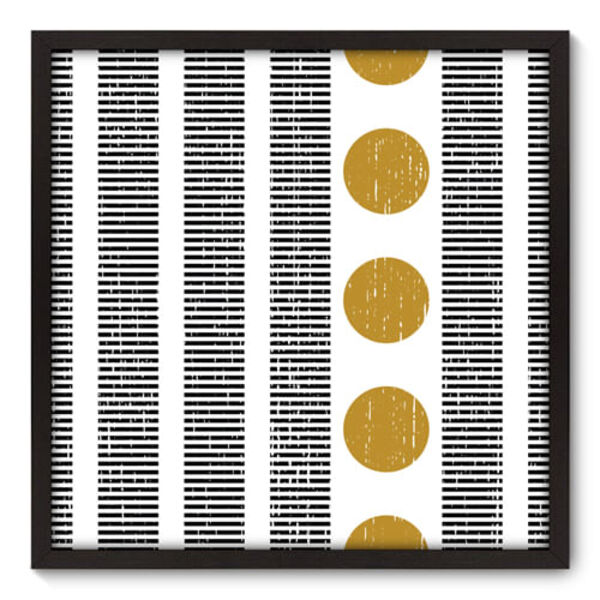 Quadro Decorativo - Abstrato - 70cm X 70cm - 119qnadp