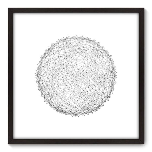 Quadro Decorativo - Abstrato - 70cm X 70cm - 140qnadp