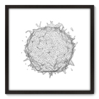 Quadro Decorativo - Abstrato - 70cm X 70cm - 144qnadp